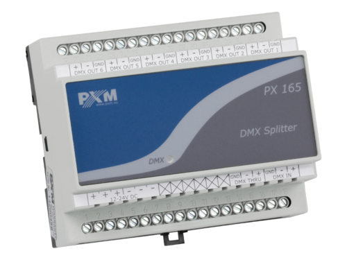 Mo­di­fi­zier­ung von DMX-Lei­tun­gen oder Um­wand­lung von DMX-Sig­na­len