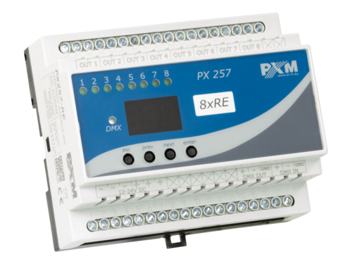 DMX/Re­lais In­ter­face | DMX/OC In­ter­face