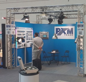 PXM Trade booth during the fair