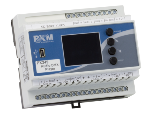 PX249 Audio DMX-Player